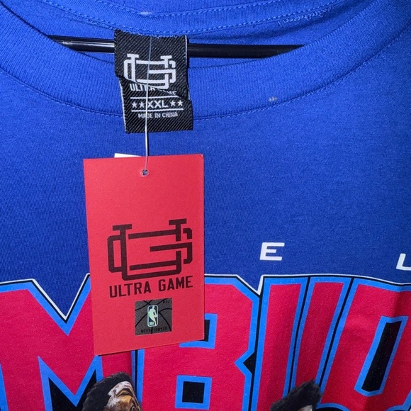 Philadelphia 76ers Blue Joel Embiid Graphic T-Shirt - Picture 4 of 4